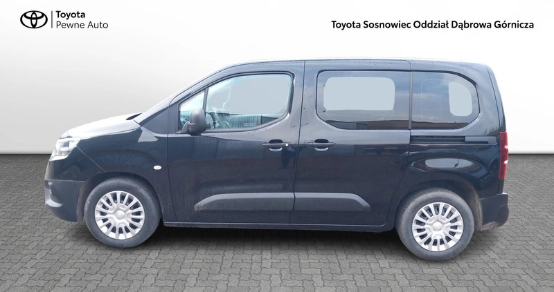 Toyota Proace City Verso cena 65900 przebieg: 114000, rok produkcji 2020 z Sobótka małe 121